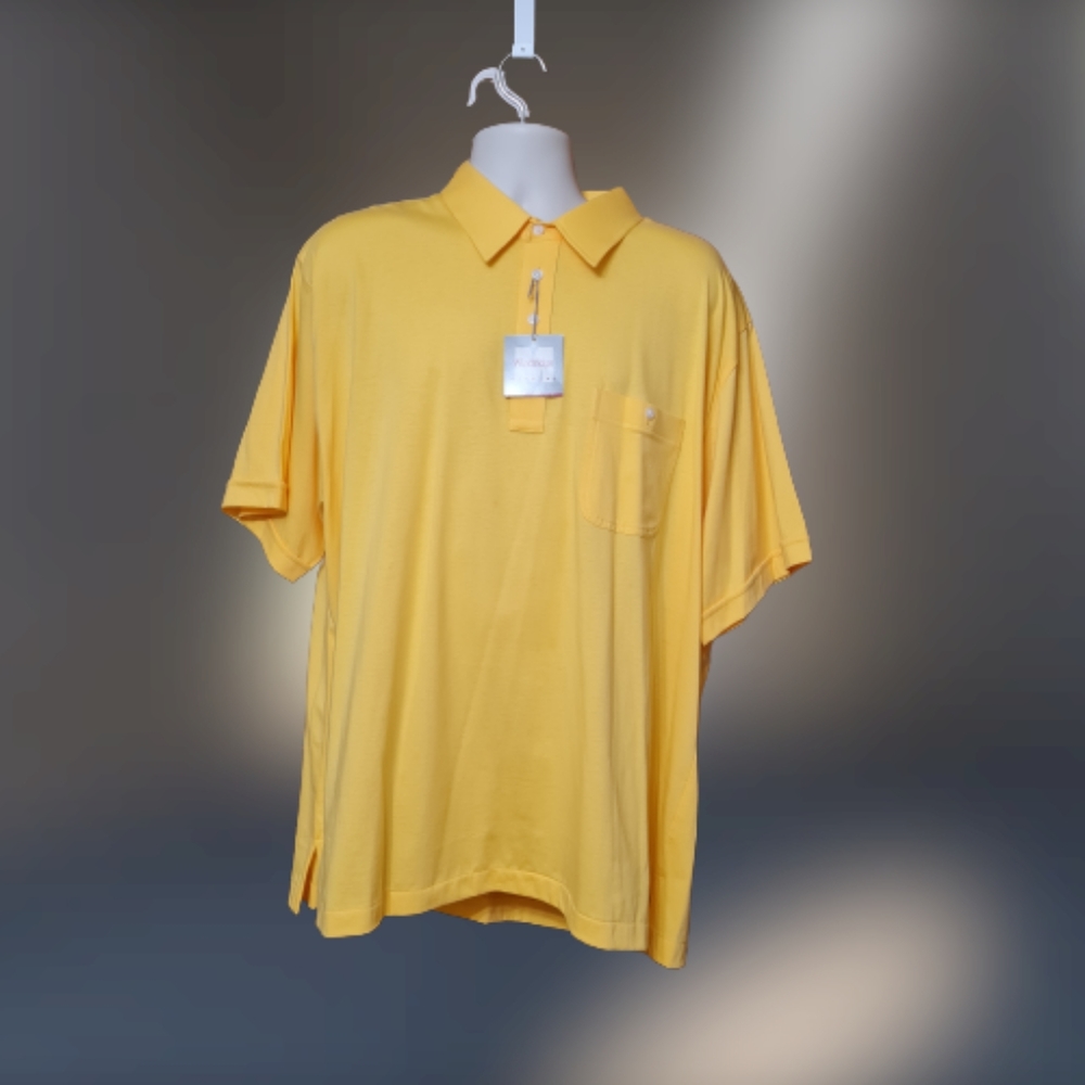 5/$15 Men's Windridge Polo Shirt w/front pocket SZ XXL